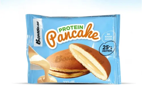 פנקייק חלבון במילוי קרם חלב