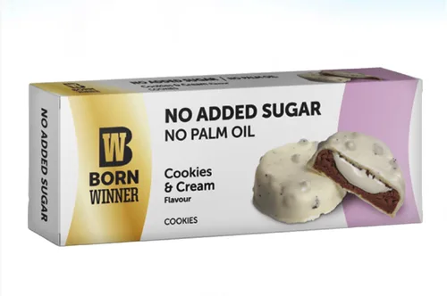 עוגיות cookies&cream ללא תוספת סוכר וללא שמן דקלים