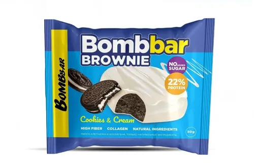 בראוניז חלבון ללא סוכר בטעם אוראו