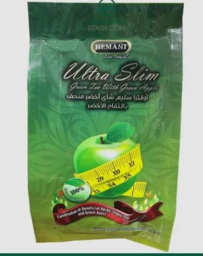 תה מסייע בהרזיה עשיר בתמצית תפוח ירוק ( 10 שקיקים) شاي التنحيف التفاح الاخضر